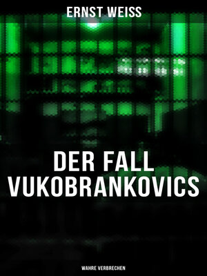 cover image of DER FALL VUKOBRANKOVICS